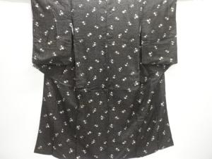 大正ロマン　葉模様着物